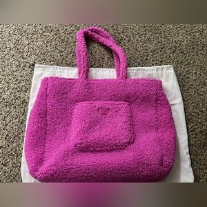 Adrina Sherpa Tote Bag